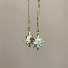 Load image into Gallery viewer, 18K Gold Six Pointed Star Clavicle Chain
