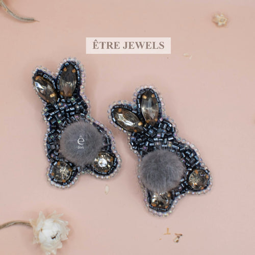 Lola Lightweight Earrings - Soutache & beaded jewelry - handmade - Etre Jewels