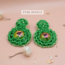 Load image into Gallery viewer, Olivia Earrings handmade - soutache jewelry - Etre Jewels
