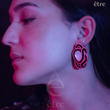 Load image into Gallery viewer, Ophelia Lightweight Earrings handmade - soutache jewelry - Etre Jewels
